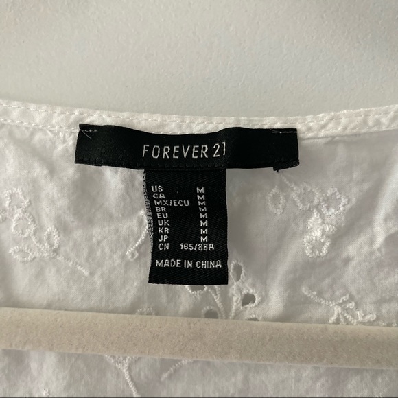 Eyelet Pearl Button Top - Picture 6 of 6